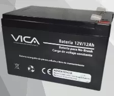  Bateria Para Ups Vica 12v-12ah 12 V, Color Negro, 1 Pieza(s)